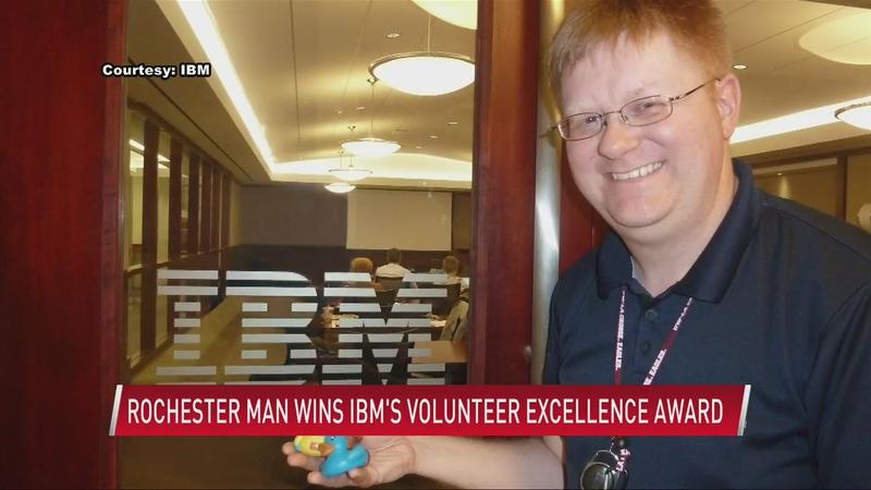 Rochester man wins IBM’s volunteer excellence award – ABC 6 Information
