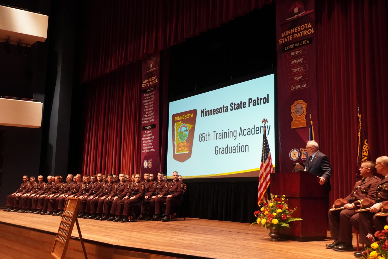 State Trooper Graduation Ceremony