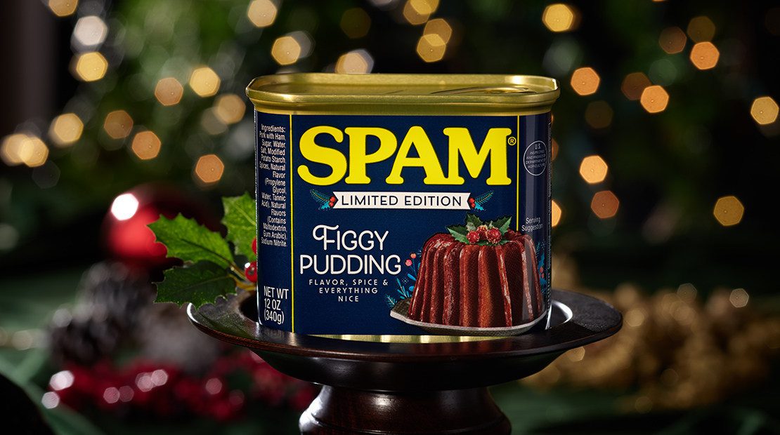 The makers of the SPAM® brand celebrate the 2022 holiday season with limited edition spam® figgy pudding