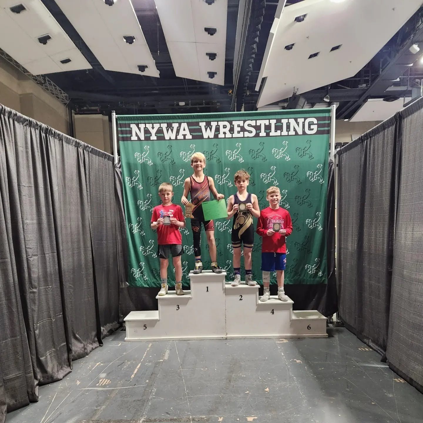 Ryder Pahl 1st Place at Invitational - 3rd & 4th Grade 70#